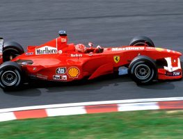 迈克尔·舒马赫赢得比赛的法拉利F2000将以惊人的价格售出