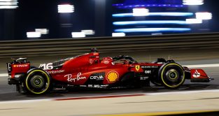 Charles Leclerc tests Ferrari SF-23. Bahrain Grand Prix testing, February 2023.