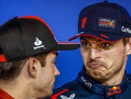 Max Verstappen cracks joke as Sergio Perez starts Ferrari sandbagging talk
