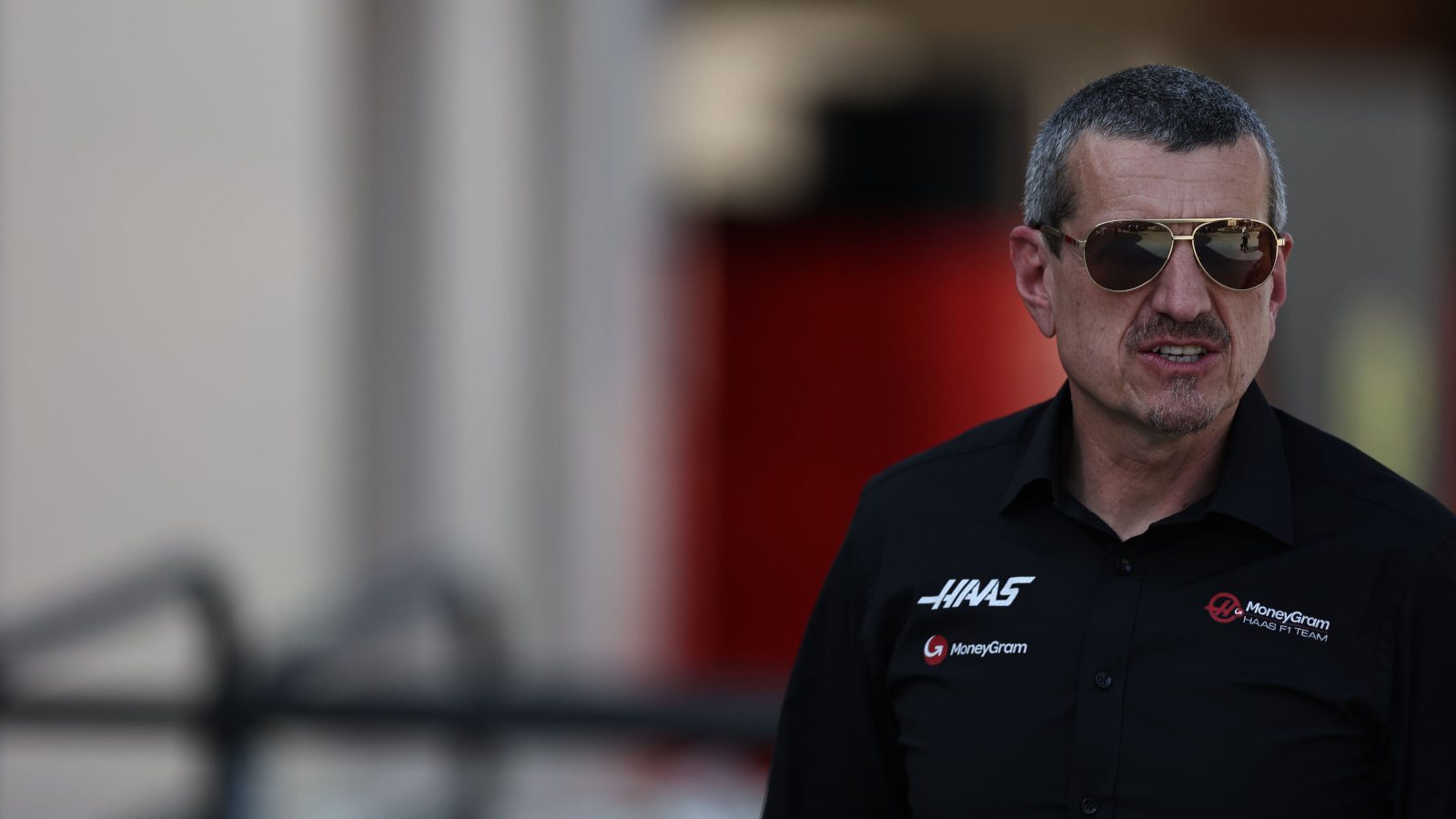 Guenther Steiner in the Sakhir paddock. Bahrain March 2023