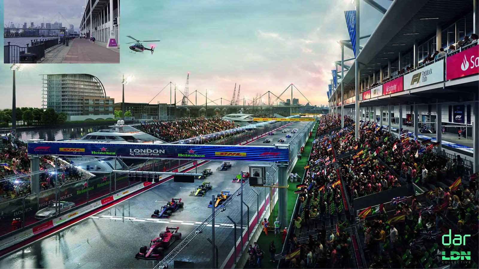 F1 talks on London Grand Prix reported as new street circuit plans