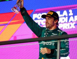 Watch: Mercedes deliver Fernando Alonso’s P3 podium trophy to Aston Martin HQ