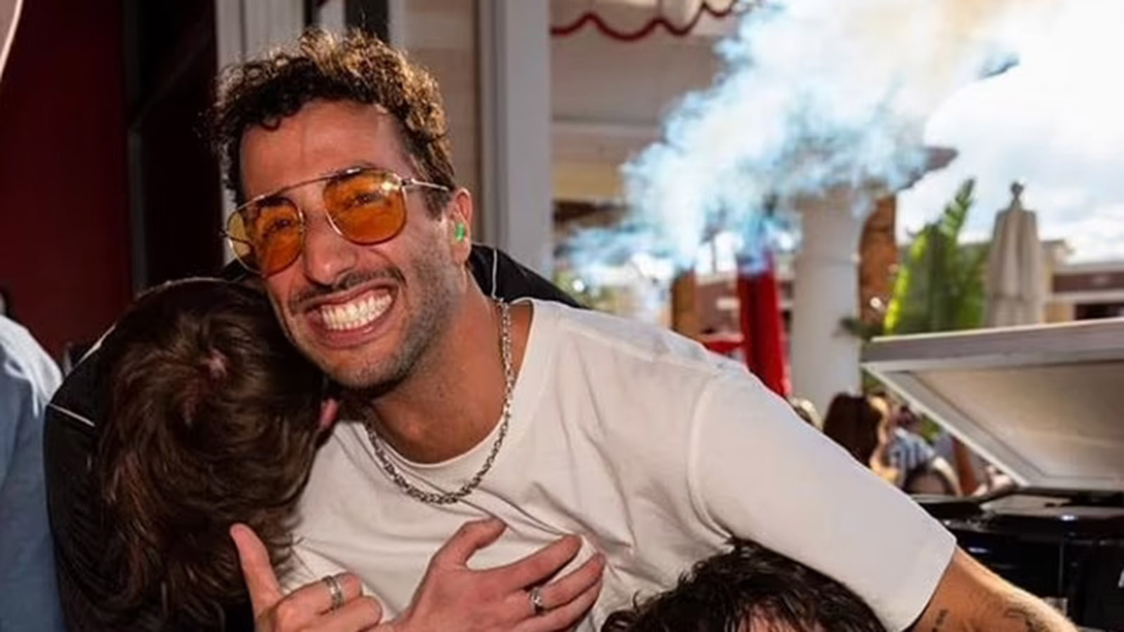 Daniel Ricciardo parties hard in Las Vegas. March 2023