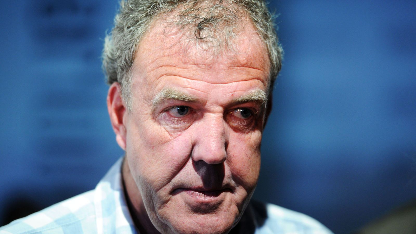 Jeremy Clarkson looks like he's upset somebody again.
