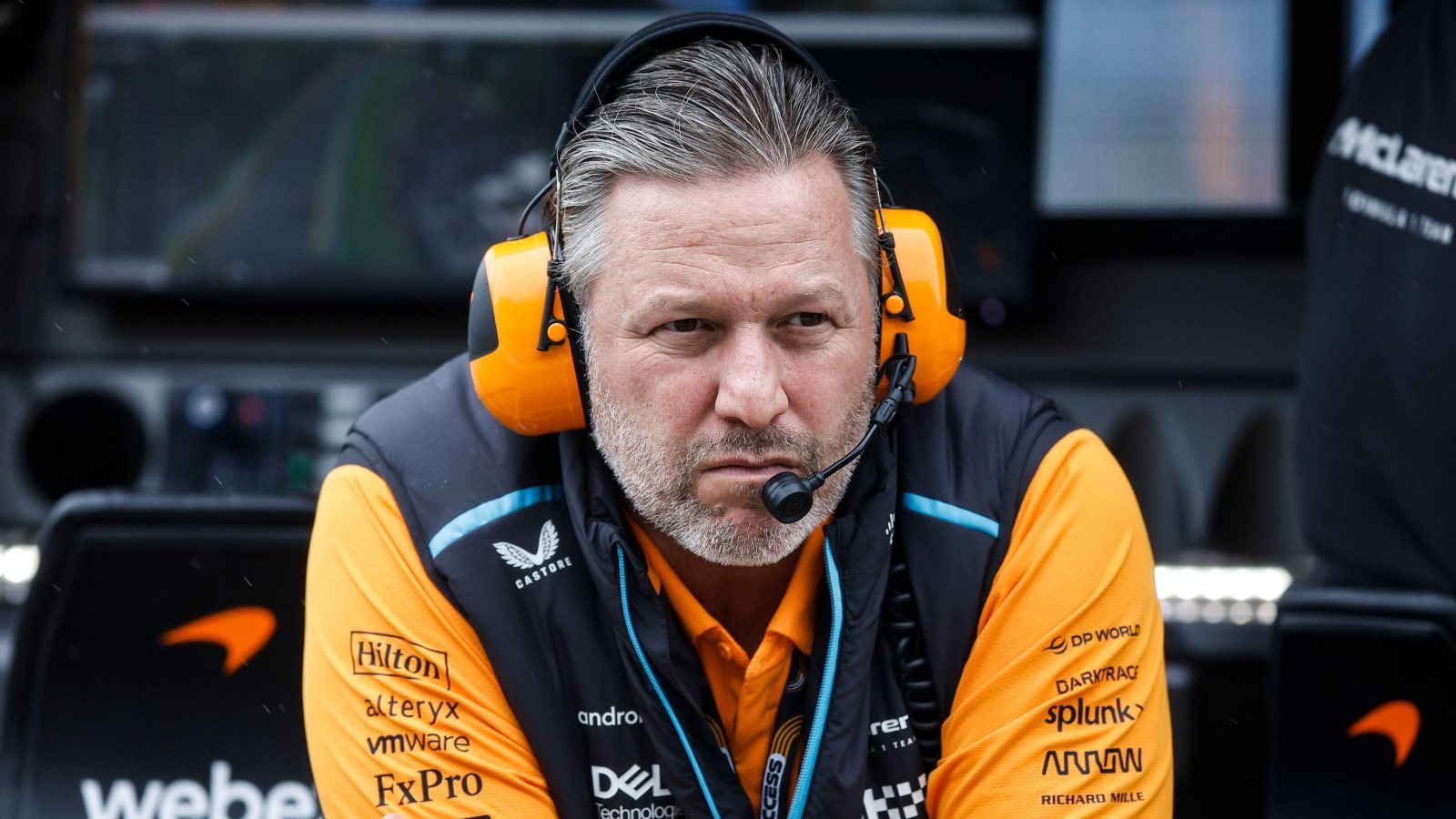 Zak Brown on the pit wall. Australia, Melbourne. March 2023