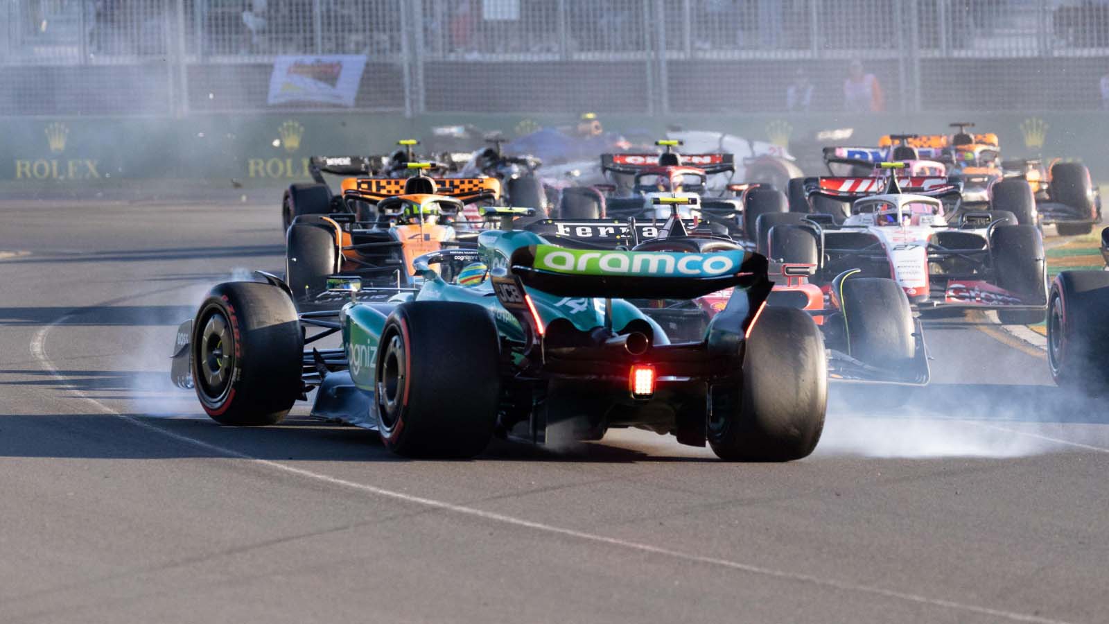 F1 2023: Chaotic ending to Australian Grand Prix explained, red flag,  restart, results, finishing order, what happened, latest news