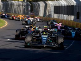 Aus GP stewards call for review after contrasting Mercedes pace almost led to a pile-up