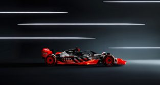 Audi F1's Showcar, April 2023.