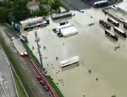 Images and drone footage from Imola show devastating effect of floods