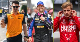 F1 drivers for Indy 500.