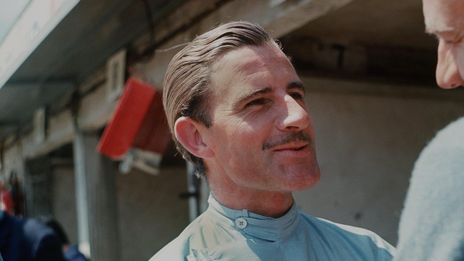 Graham Hill, Triple Crown winner, pictured in 1972.