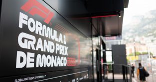 F1 signage for the Monaco Grand Prix. Monaco May 2023