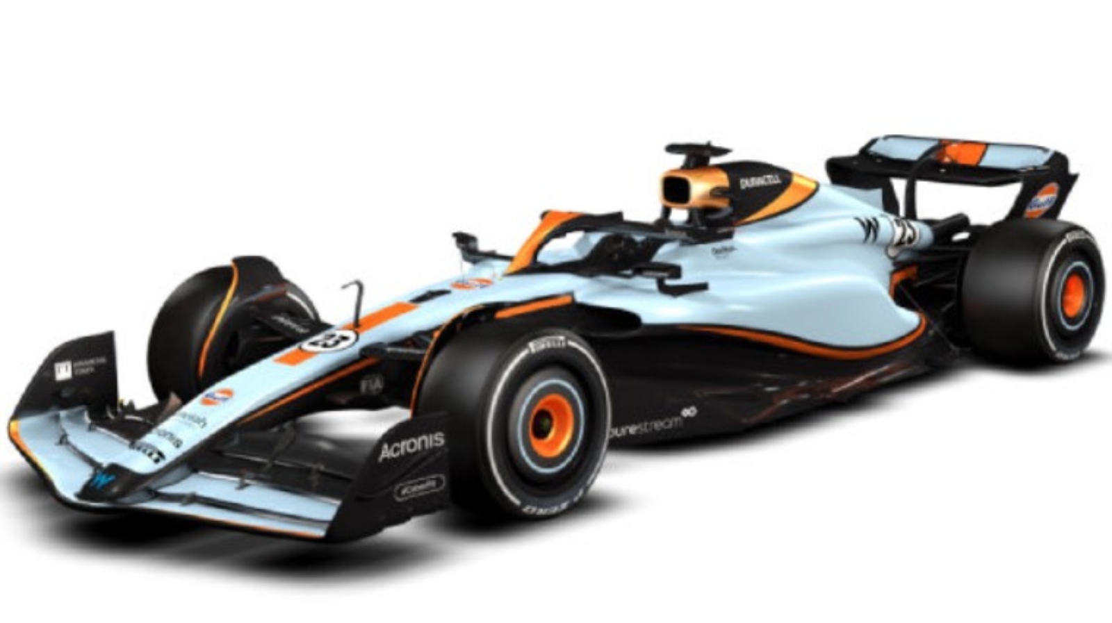Williams Gulf Heritage livery concept.