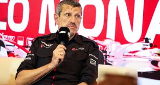Haas' Guenther Steiner at the Monaco Grand Prix press conference. Monte Carlo, May 2023.