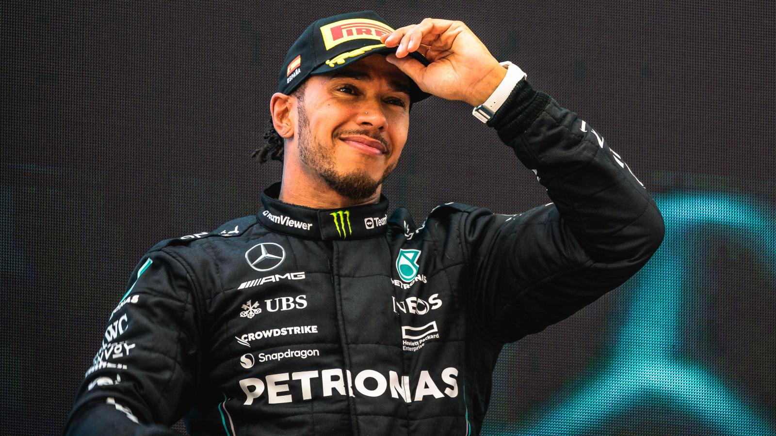 Lewis Hamilton S Simple Criteria For Continuing Formula 1 Career   Lewis Hamilton Smiling Cap Planetf1 