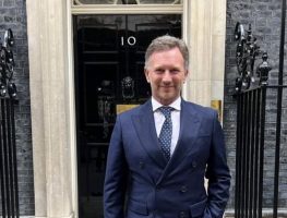 Christian Horner heads to 10 Downing Street for UK Government meetings