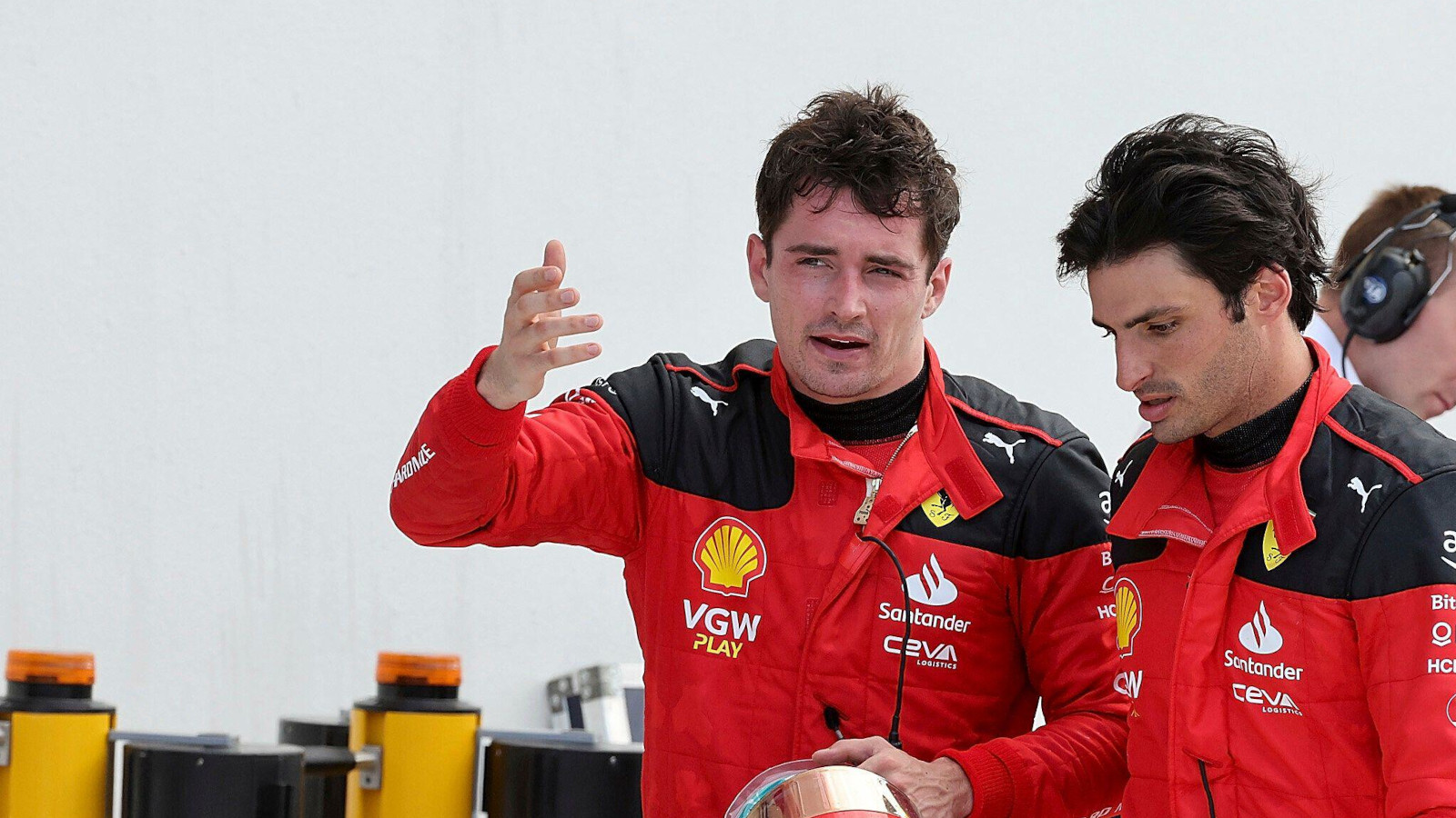 Charles Leclerc And Carlos Sainz Neither Happy Planetf1 