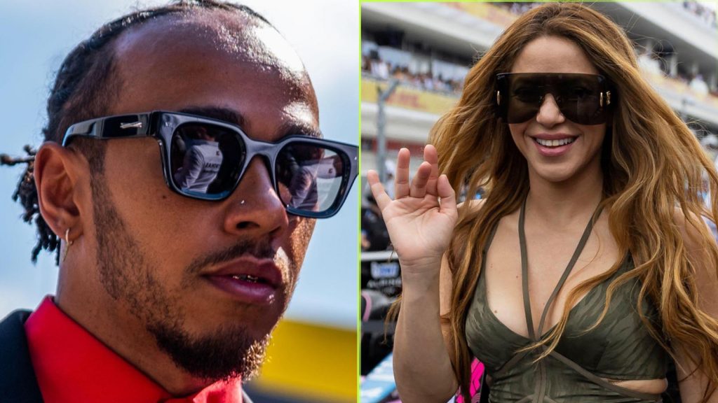 Is Shakira Dating F1 Racer Lewis Hamilton Hips Dont Lie Singer Sparks Romance Rumors As She