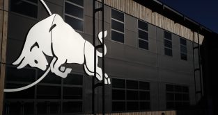 The Red Bull factory. Milton Keynes, January 2021