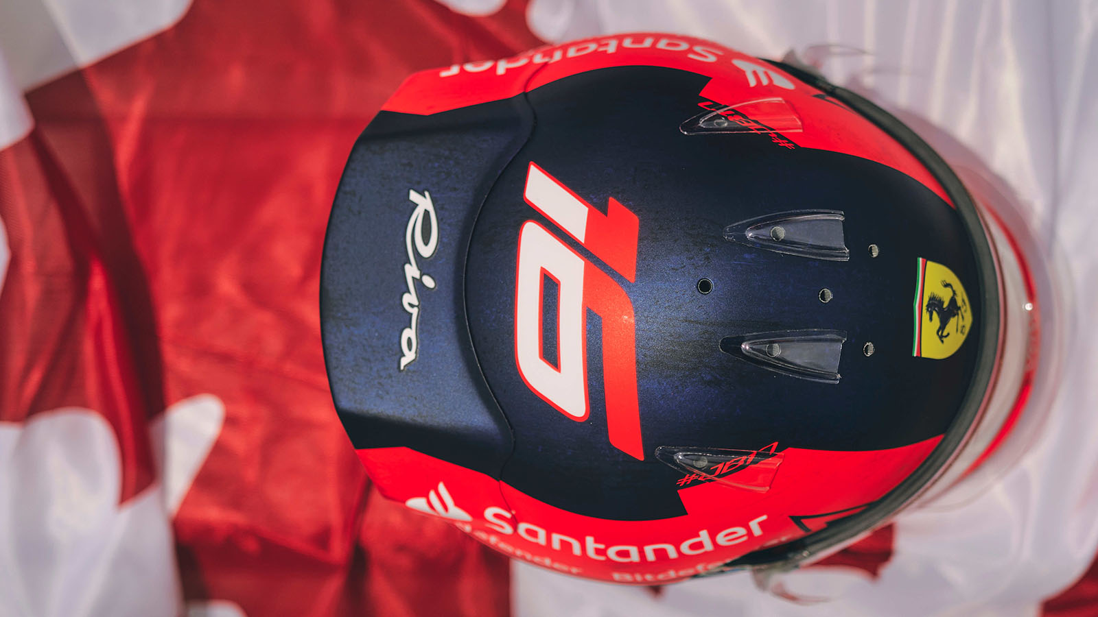 Charles Leclerc's Gilles Villeneuve tribute helmet causes issues with Villeneuve family. June 2023