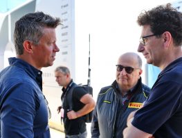 Former Ferrari team boss back in the paddock and he’s visiting…