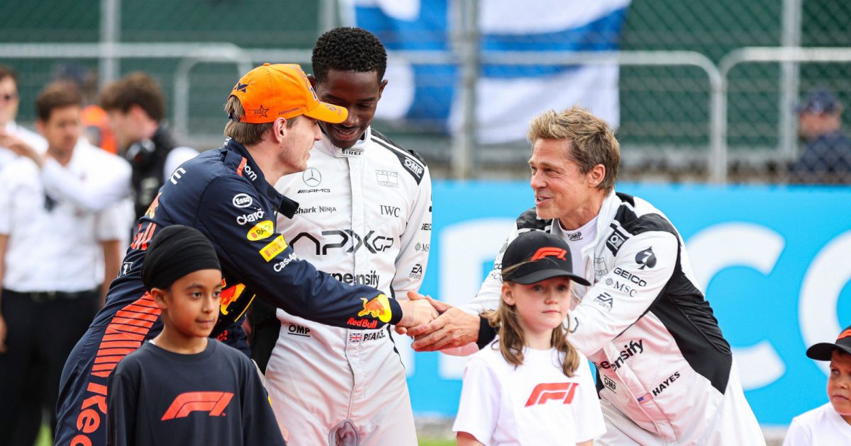 Max Verstappen admits he 'can't be bothered' with Brad Pitt's F1 movie ...