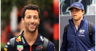 Daniel Ricciardo and Nyck de Vries, pictured at the British Grand Prix. Silverstone, July 2023. F1 News