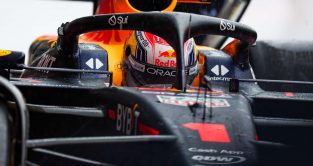 马克斯Verstappen in qualifying. Belgian Grand Prix July 2023.