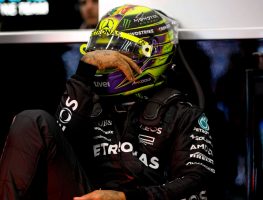 ‘Just so slow’ Lewis Hamilton passes Mercedes victory hopes to George Russell