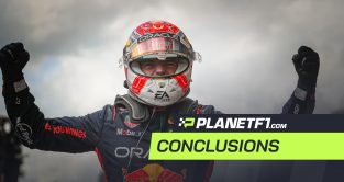 Max Verstappen celebrates another win at Belgian Grand Prix
