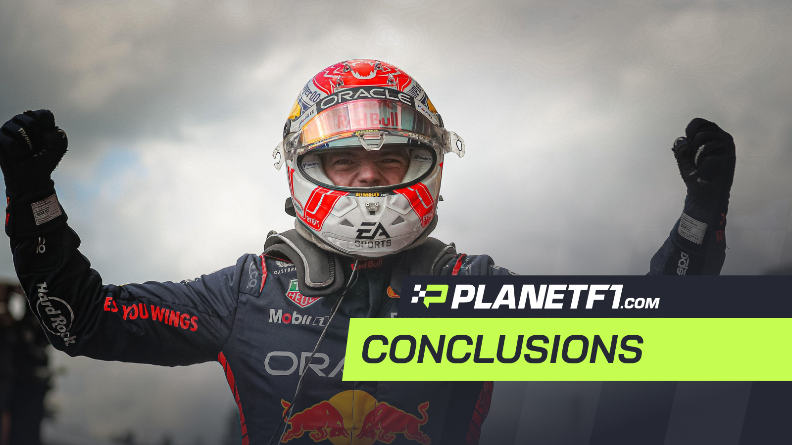 Max Verstappen celebrates another win at Belgian Grand Prix
