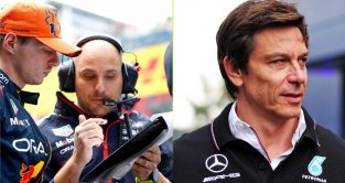 Max Verstappen and Toto Wolff. F1 news round-up.
