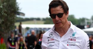 Mercedes' Toto Wolff at the Belgian Grand Prix.