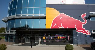 Red Bull's F1 factory in Milton Keynes in the United Kingdom.