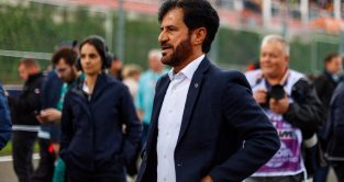 Spa-Francorchamps: FIA President Mohammed Ben Sulayem in attendance.