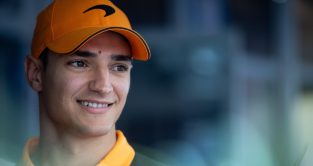 McLaren IndyCar racing driver Alex Palou.