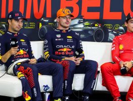 Charles Leclerc reveals surprise over huge gap between Verstappen and Perez