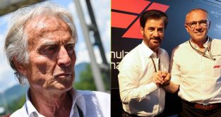 Luca di Montezemolo, Mohammed ben Sulayem and Stefano Domenicali. F1 news.