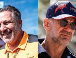 Zak Brown and Adrian Newey engage in hilarious merch swap over dinner