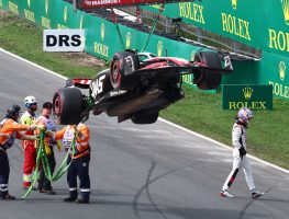 From contract to crash: Nico Hulkenberg damages updated Haas front wing