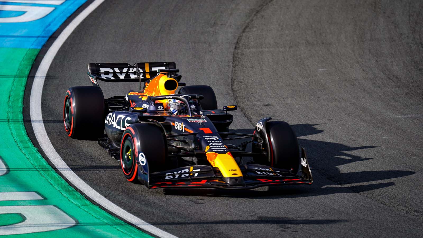 Max Verstappen in Dutch Grand Prix qualifying.