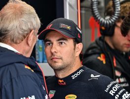 Sergio Perez placed back in Red Bull firing line by Helmut Marko