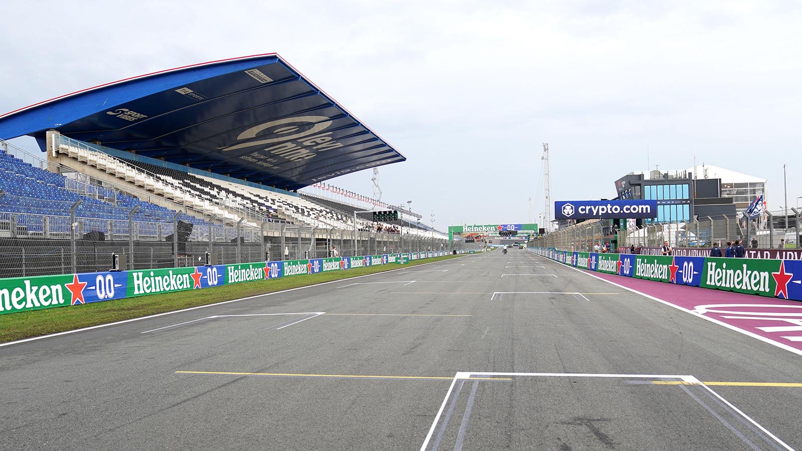 General view of the grid during a preview day ahead of Sunday's 2023 Dutch Grand Prix