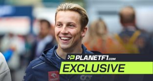 Liam Lawson enters the F1 paddock for the first time as a full-fledged F1 driver