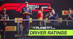 Driver ratings image, 2023 Italian Grand Prix.