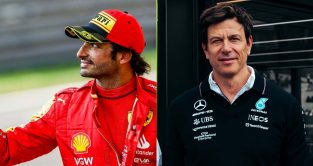 Carlos Sainz and Toto Wolff. F1 news