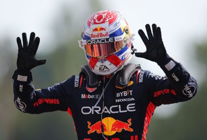 Max Verstappen set a new F1 record for 10 wins on the trot.