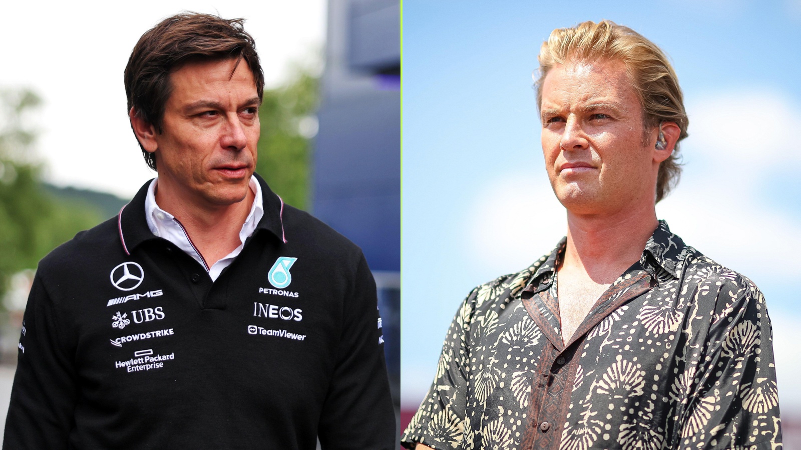 Toto Wolff and Nico Rosberg