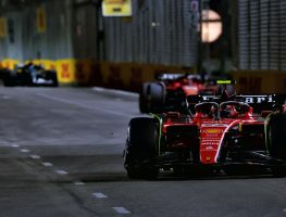 Carlos Sainz explains why he slowed down intentionally while leading Singapore GP