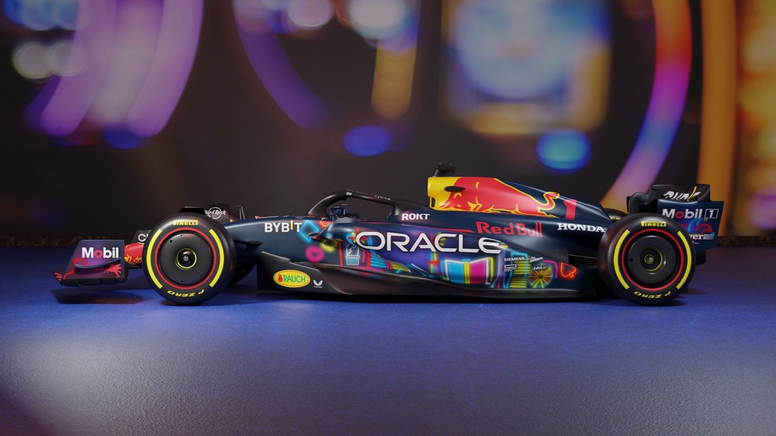 Red Bull unveil designs for inaugural Las Vegas Grand Prix livery